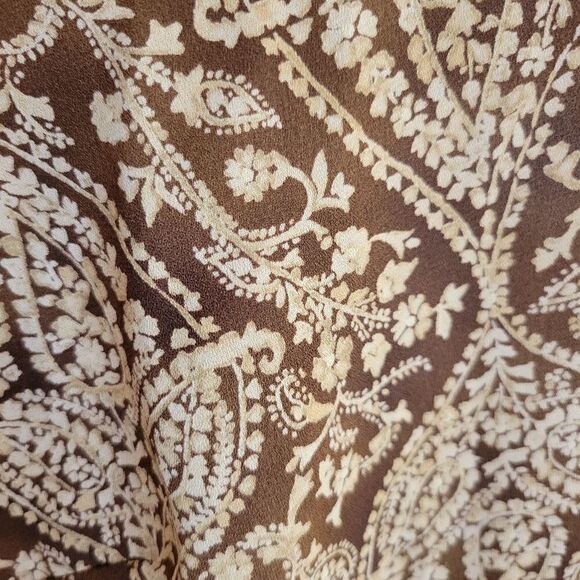 Lane Bryant Long Bell Sleeves blouse  Paisley print. - Picture 10 of 11